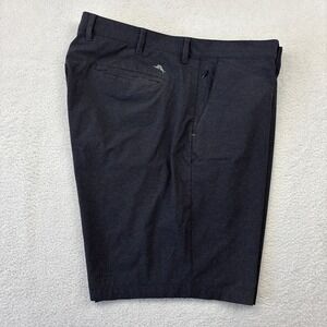 TOMMY BAHAMA Mens 'Chip Shot IslandZone' Shorts Size 42 Gray Golf Chino Stretch
